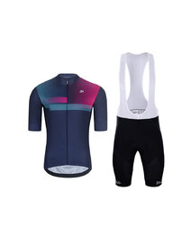 HOLOKOLO maillot corto y pantalón corto - SPECTRO - azul/negro